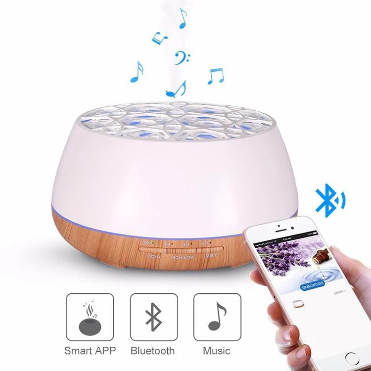 Speaker aromatherapy essential oil cool mist aroma air ultrasonic humidifier