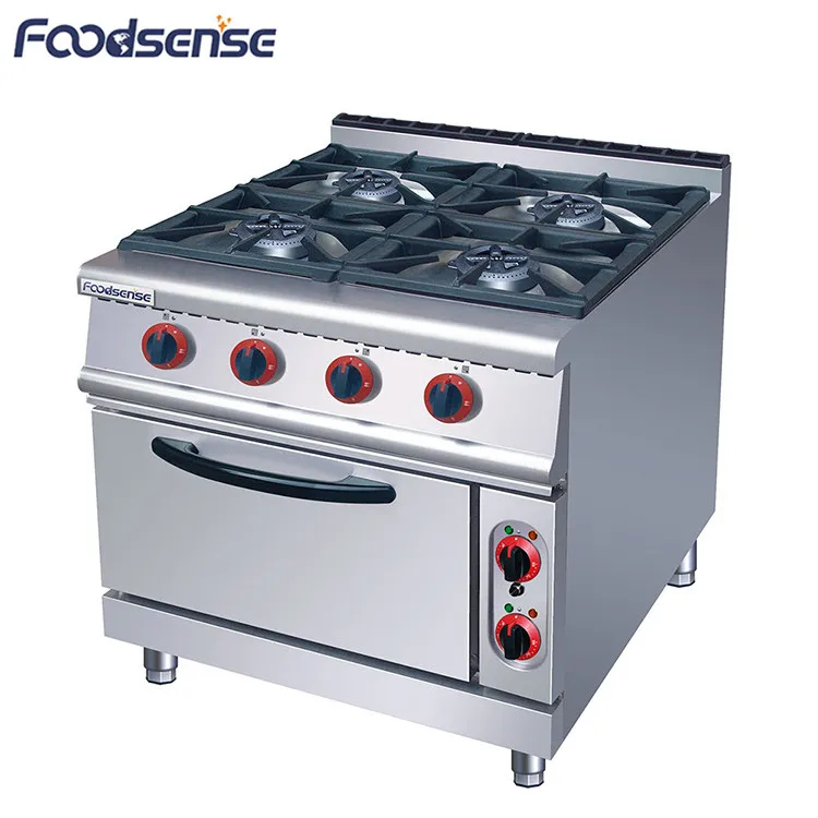 Commercial Kitchen 4burner Freestanding Gas Stove With Oven,Industrial