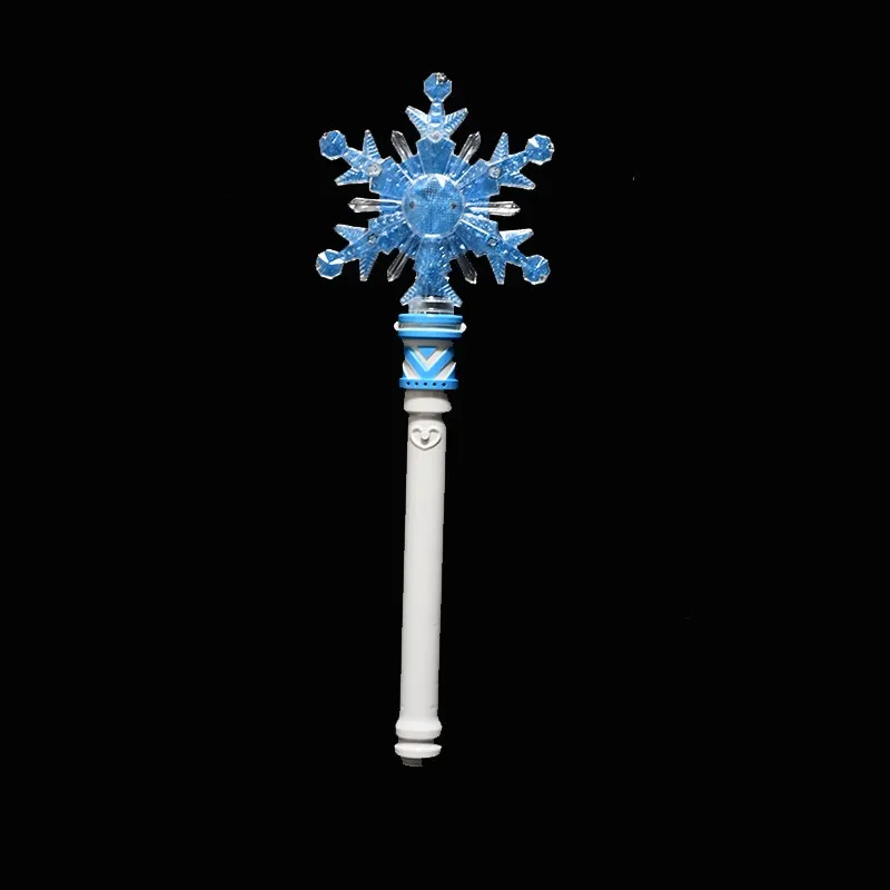 点亮雪花魔杖,led 雪花魔杖, 冷冻雪花魔杖/冷冻魔术棒/冷冻 elsa