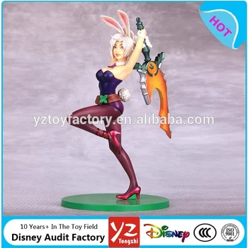 Pas Cher Chaud Lapin Fille Dessin Animé Jouetsmanga Fille Lapin Violet Référence Directe Doem Jouet Usine Buy Figurines De Dessin Animé Fille