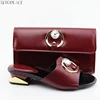 Big sale Latest Wedding Clutch Bag Match Nigerian Shoes and Bag Matching Set African Shoes and Bag Match for wedding