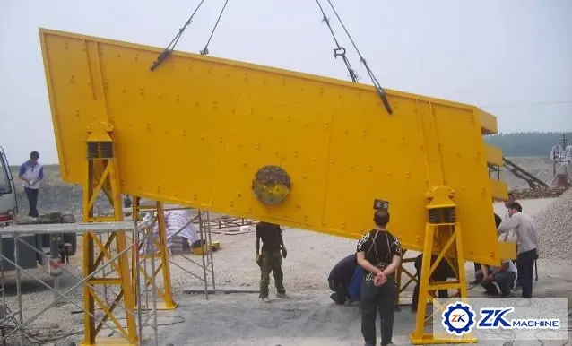 High Efficiency Stone Vibration Sieve Screen 