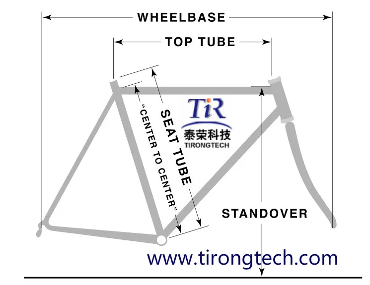 super light titanium road bike frame