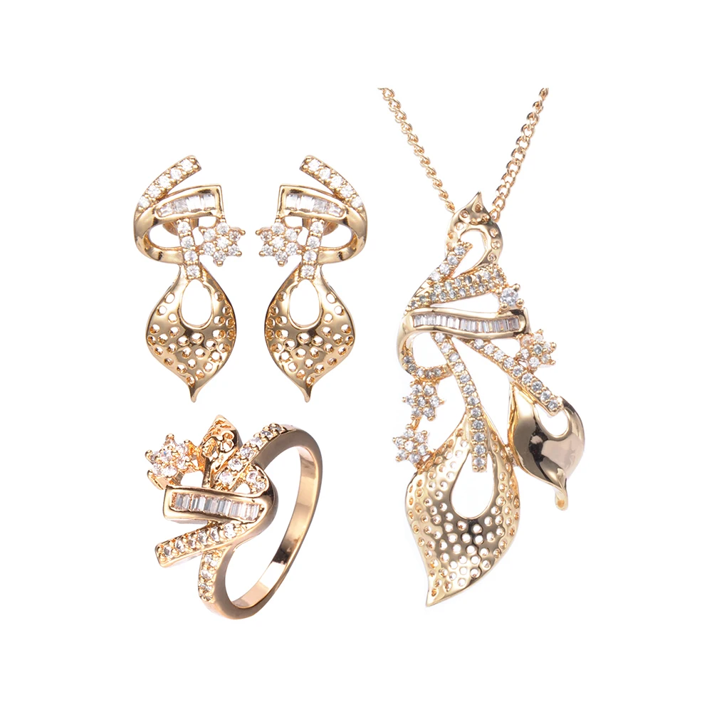 Most Popular Designer Fashion 18k Gold Plated Pakistani Wedding Gold