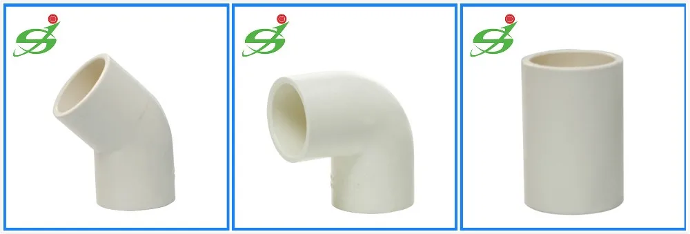 Plastic UPVC Pipe Fittings PVC Elbow