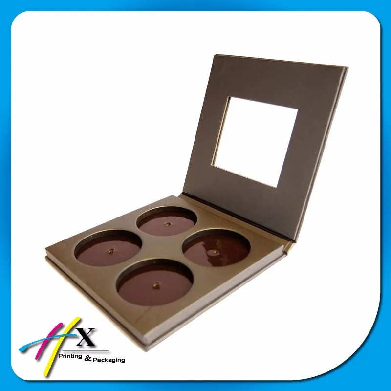 4 Pan Paper Empty Makeup Eye Shadow Palette Buy Paper Makeup