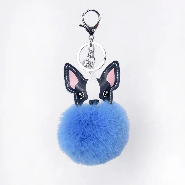 Yongze best selling ear ball items fur ball fashion craft keychainDSC_0094.JPG