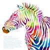 Fashion new modern abstract horse figure oil painting frames for hotel decor