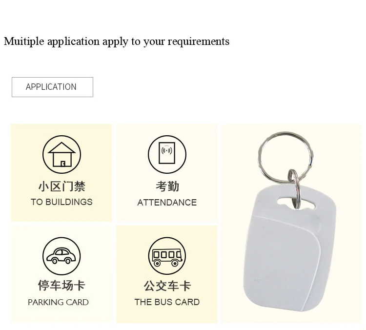 custom rfid keyfob contactless rfid keyfob