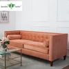 Three seat chesterfield sofa built by experienced furniture craftsmen and women