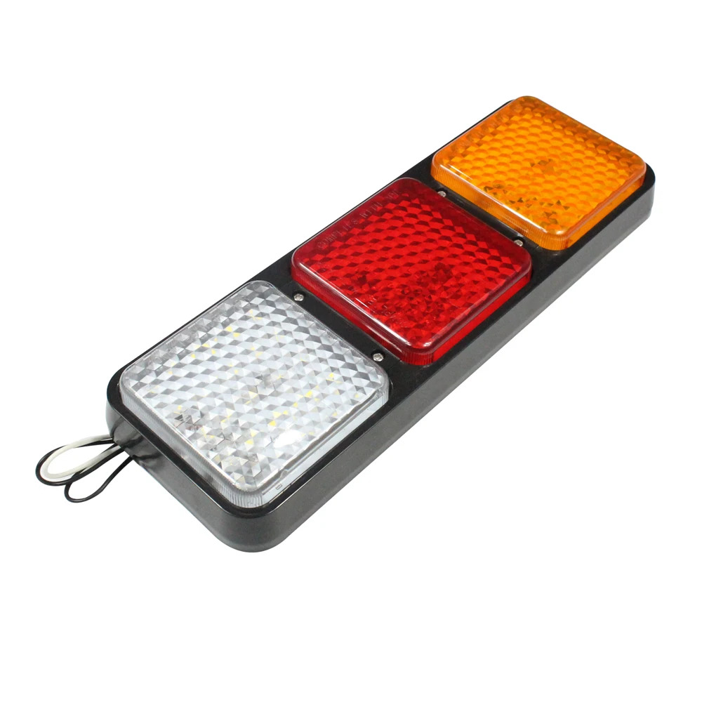24v Trailer Led Tail Light Indicator Turn Stop Brake Combination Rear