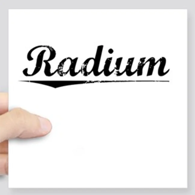 China Radium Stickers China Radium Stickers Manufacturers And
