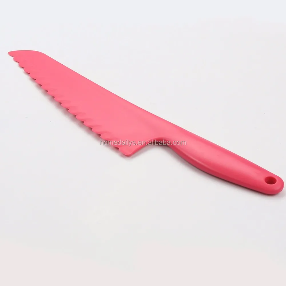 Colorful Pp Plastic Disposable Cake Knife Bread Knife Buy Cake Knife,Pp Cake Knife,Plastic