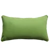 featured hospitality products foshan factory direct wholesale 100% polyester plain fabric support back chair pillow (BC002)