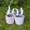 Personalized Blank Easter Bunny Ear Buckets Easter Basket Easter Tote Bag