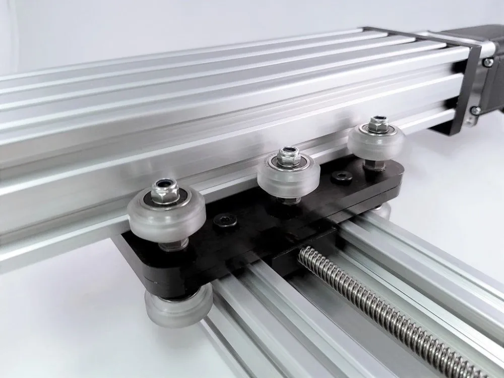 Black Anodized Aluminum Cbeam Xlarge Gantry Plate Buy Openbuilds