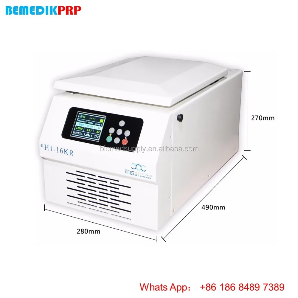 Laboratory Benchtop High Speed Refrigerated Centrifuge With Fixed Angle ...