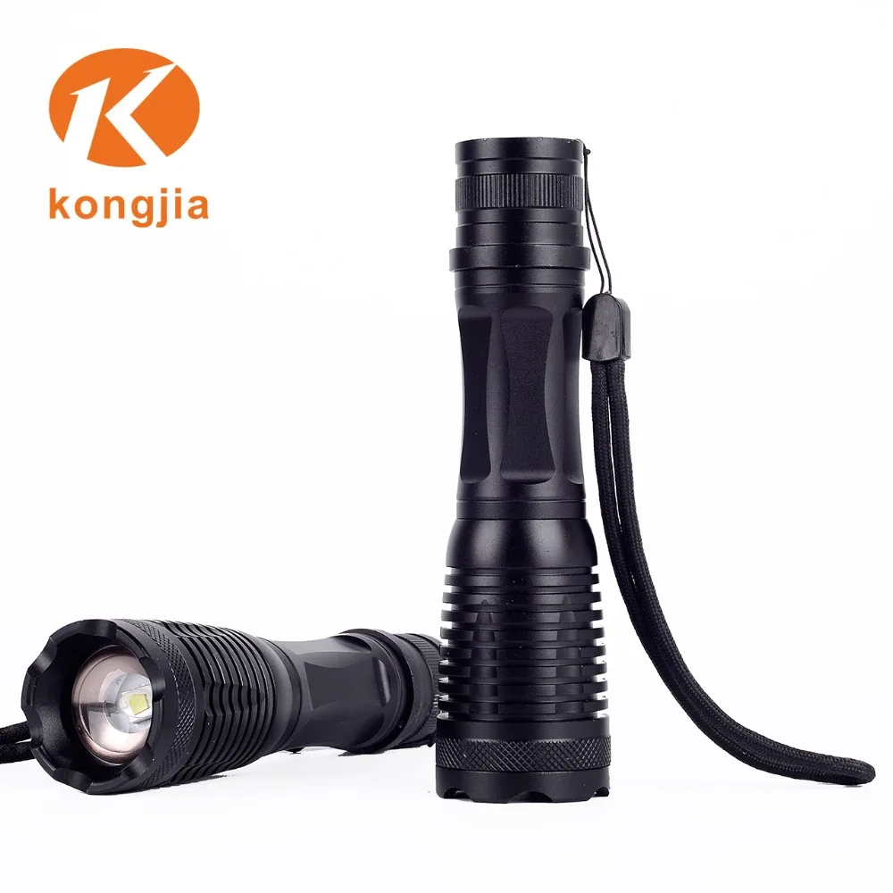 High quality best price Aluminium rechargeable torch lights fast track torch light price