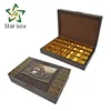 Star box new design custom wooden sweets, dates, wholesale wooden chocolate gift boxes for VIP customer