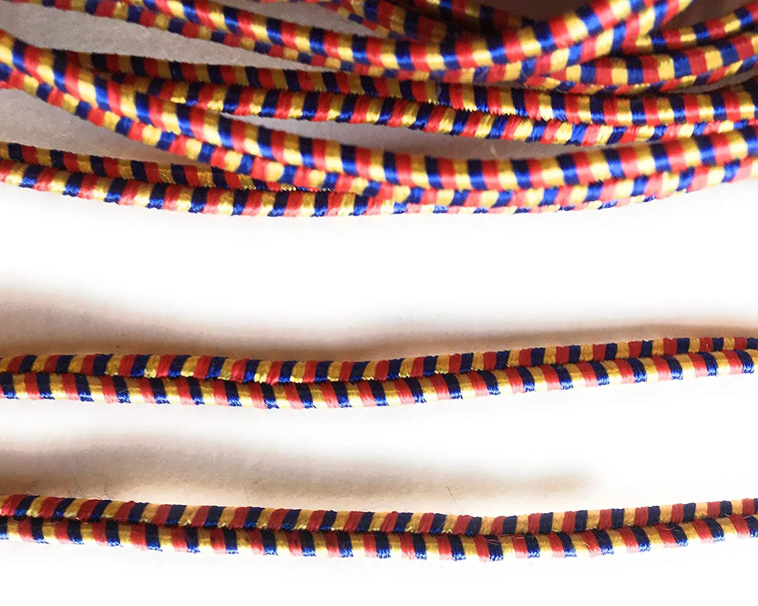 4mm Multi Color Soutache Rayon Braided Cord Beading, Sewing,Quilting Trimming String 10 Yards