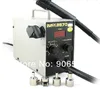 free shipping QUICK 857D lead free adjustable hot air heat gun with Helical Wind 580W SMD rework station