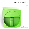 O2NAILS multifunction mobile nail art printer easy operation