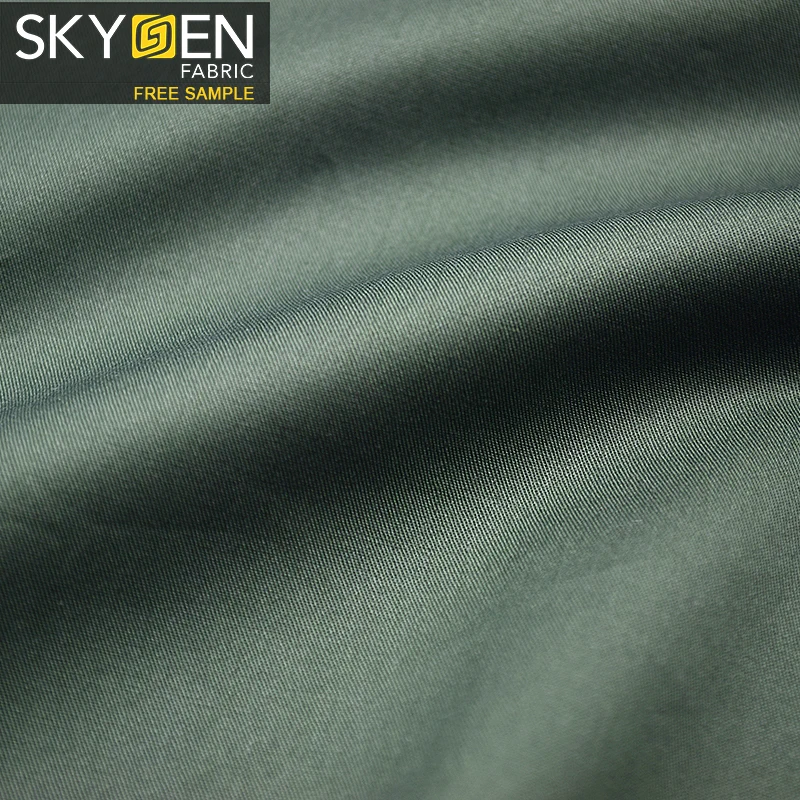 Skygen Guangzhou supplier high quality 100% cotton satin swiss cotton voile fabric