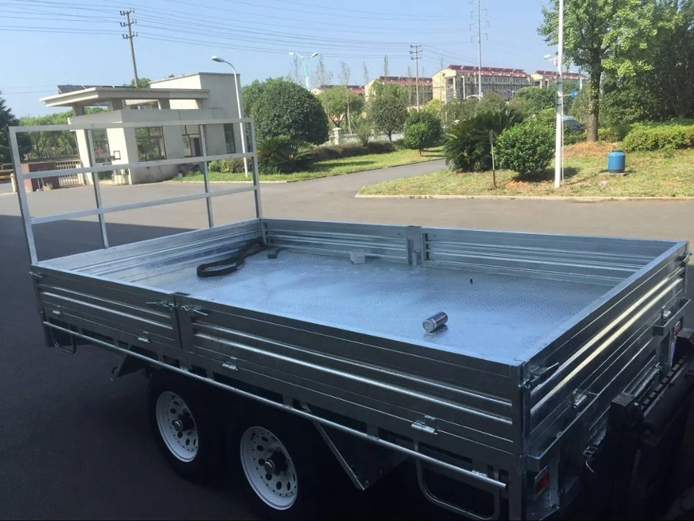 Removable Side Panels 14x7 Flatbed Trailer With Ramps Buy Utility