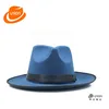 Striped Style and Adults Age Group plain dyed Pattern and Unisex Gender white Black blue fedora hat