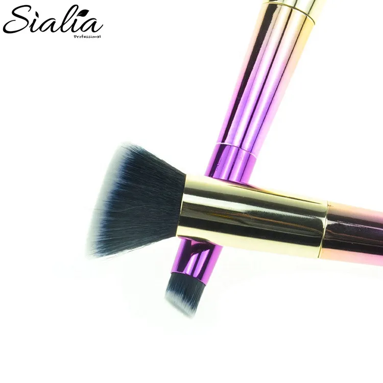 Double Ended 5pcs Travel Set Brush Makeup Natural Hair Buy Vegan