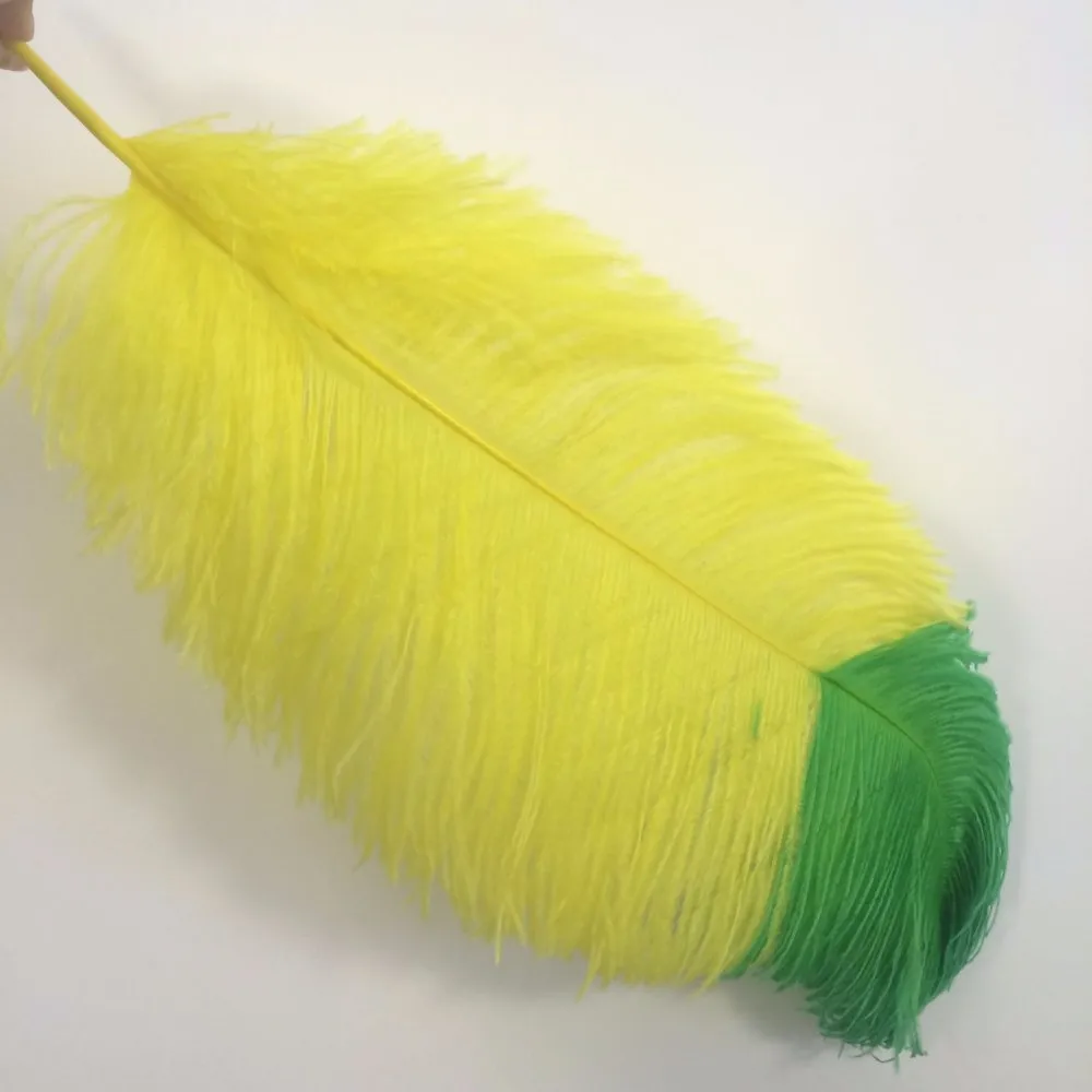 7.5 "cola de plumas coloridas plumas despojado coque fuente de Disfraz de artesanía 