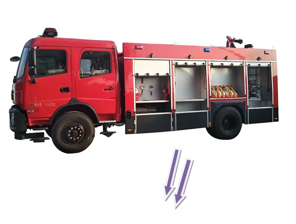 6000l Standard Fire Truck Dimensions For Special Truck - Buy Fire Truck