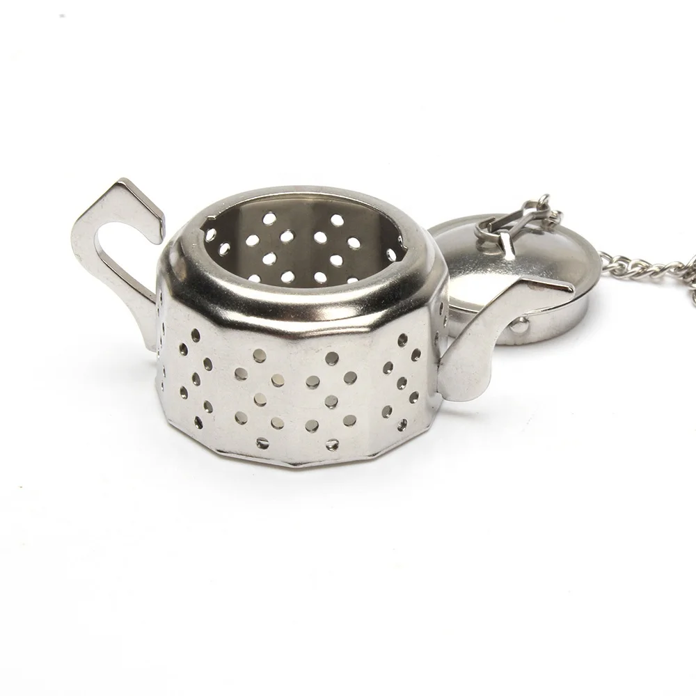 Amazon Hot Selling Lfgb Approved Teapot Shape Stainless Steel Tea