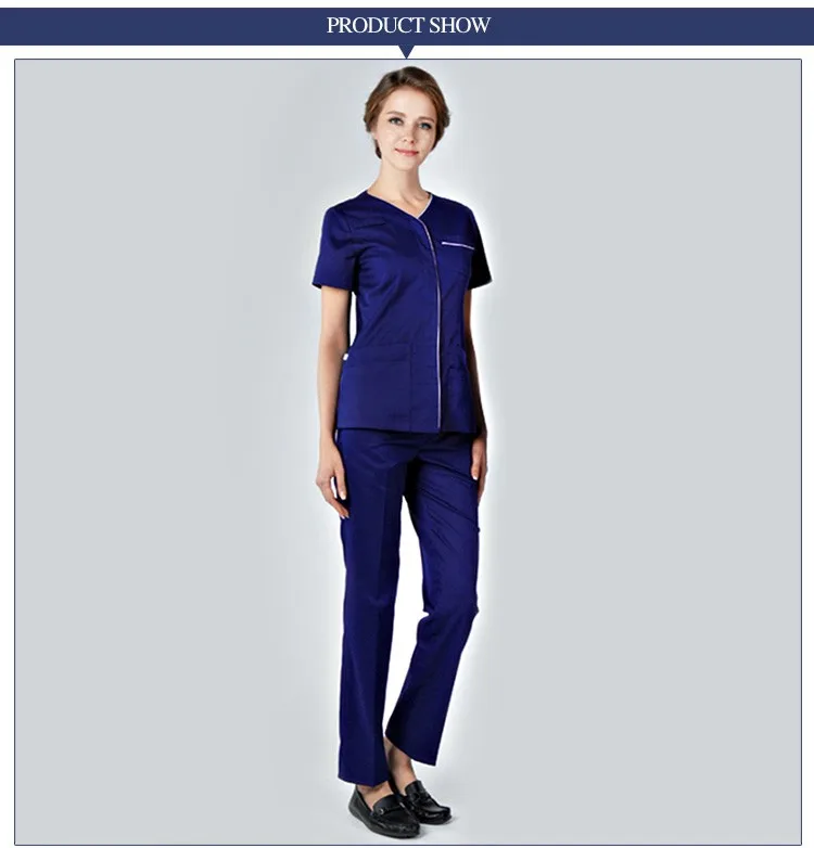 Custom New Design Medical Scrubs,Nurse Scrub Suits - Buy Custom Scrub ...