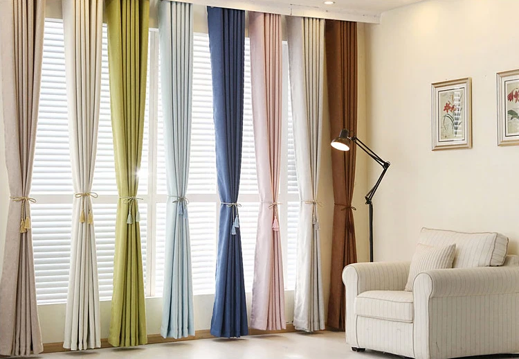Luxury Living Room Curtain Drape, French Window Curtains And Drapery, 1 Meter MOQ Curtain Drapery Fabric