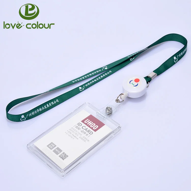 acrylic ID card holder