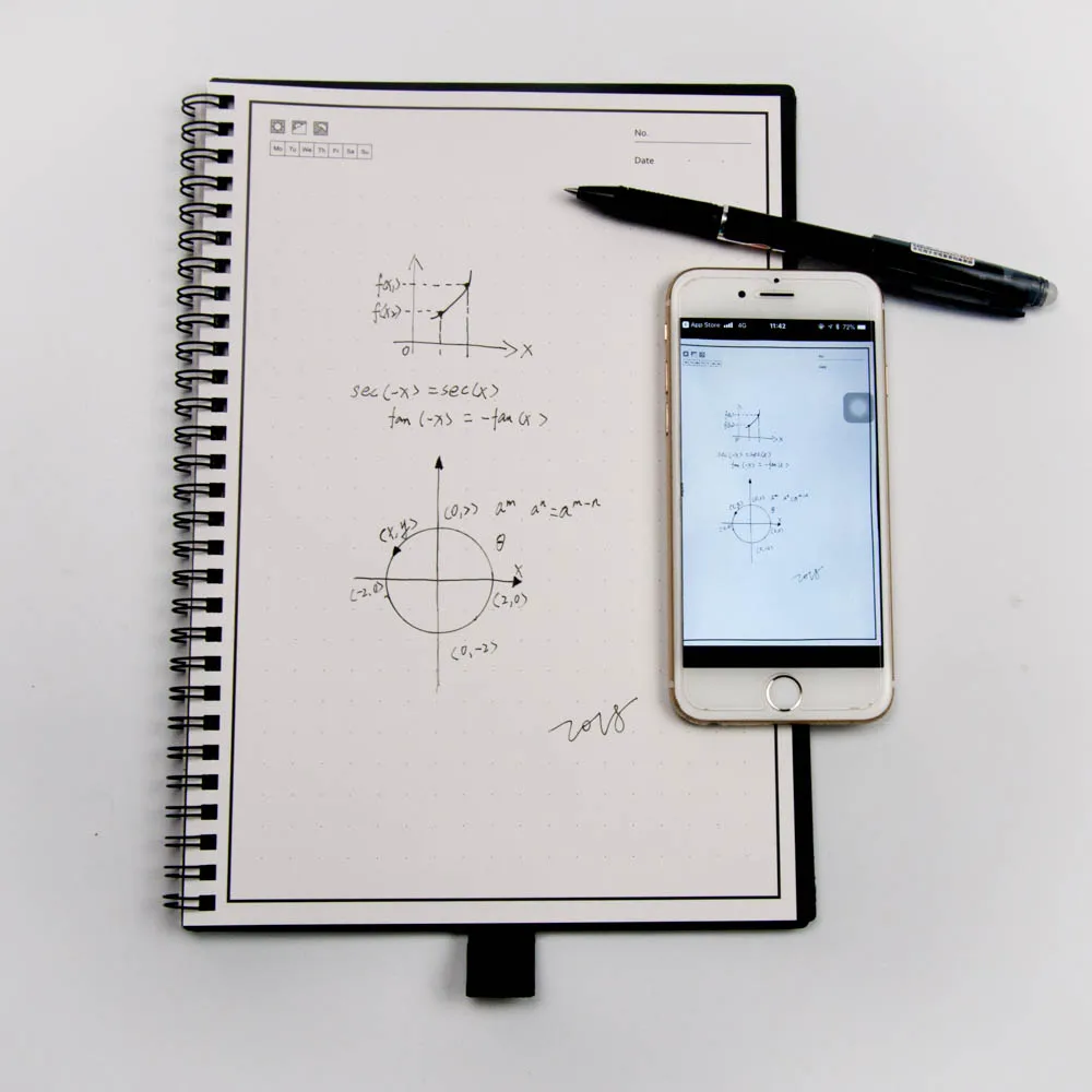 New Reusable B5 Paper Erasable Smart Notebook With Pen Buy Smart