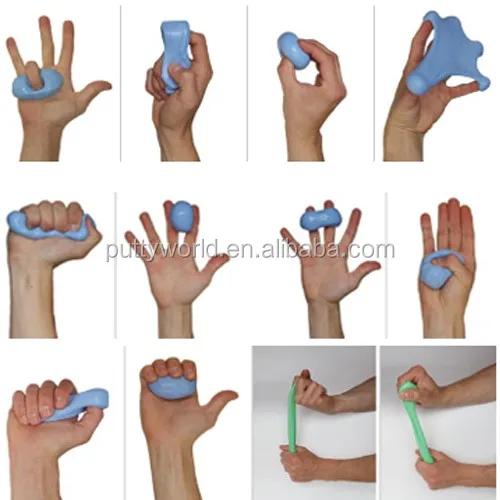 Hand Theraputty For Hand Exercise And Rehabilitation Muscle