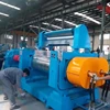 Hard tooth reducer two roll rubber open mixing mill