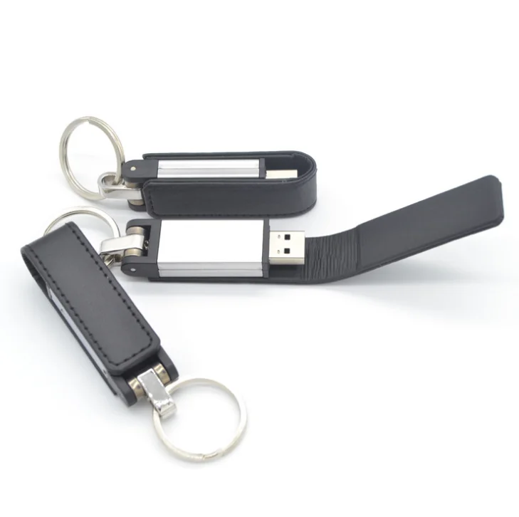 Advertise Promotional Gift Leather Wrist Strap 4GB USB Flash Drive - USBSKY | USBSKY.NET
