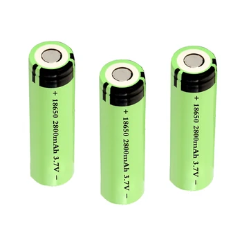 Rechargeable 18650 Li Ion Polymer Battery 3.7v 2800mah - Buy Li Ion 