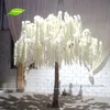 2015 new style white artificial wisteria blossom tree