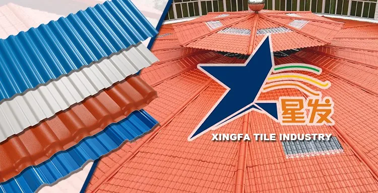 Heat Insulation Upvc Roof Tiles Prices Color Roof Philippines Xingfa