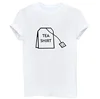 factory price print cute logo basic cotton tshirt women