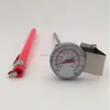 Factory Of 1 inch Instant read bimetal coffee milk red pointer cooking thermometer 10-200C/F