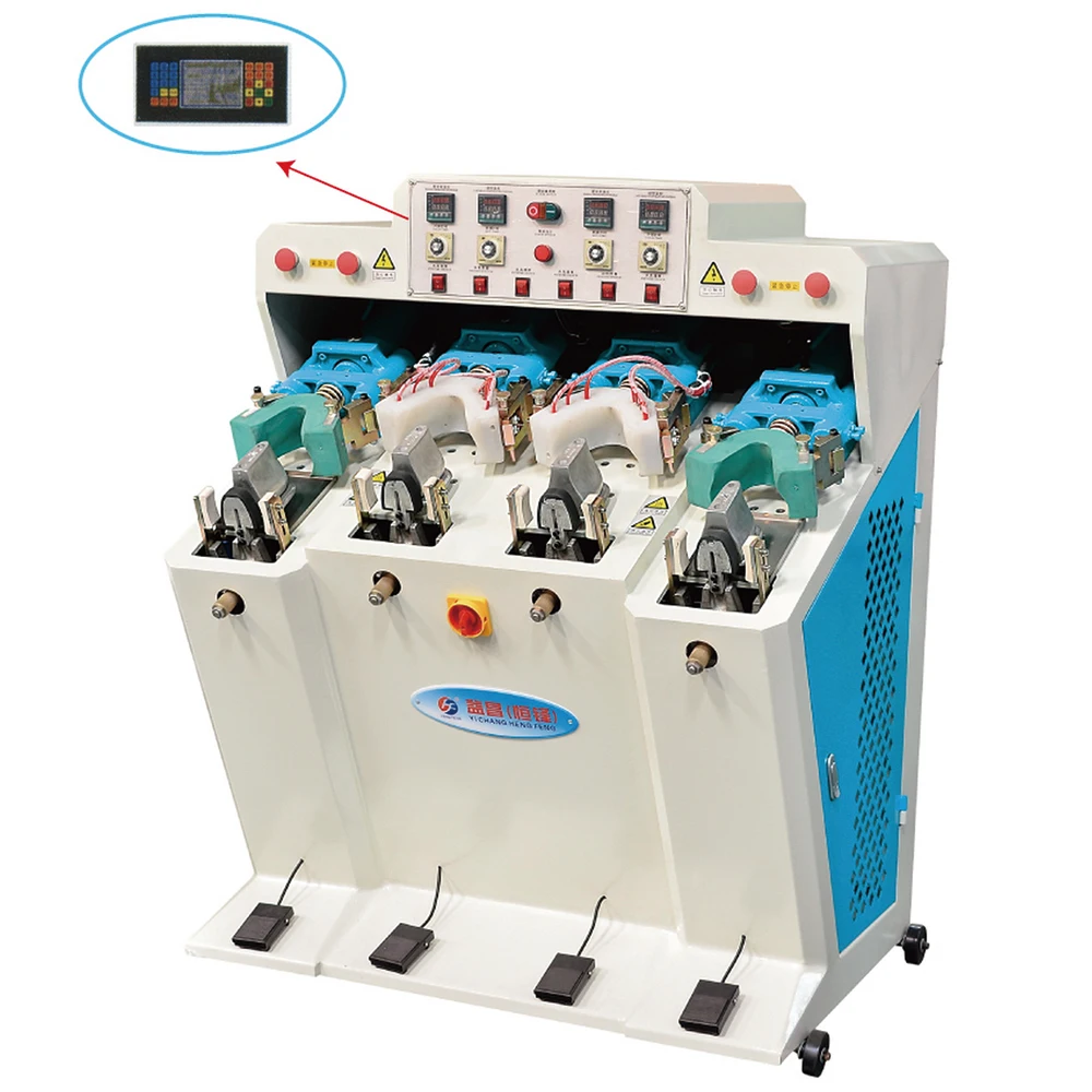 Shoe Shaping Forming Heel Vamp Moulding Machines Shoes Heel Upper Molder Machines Shoe Counter