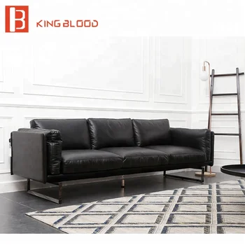 Modern Sectional Genuine Leather Corner Living Room Furniture Sofa ...