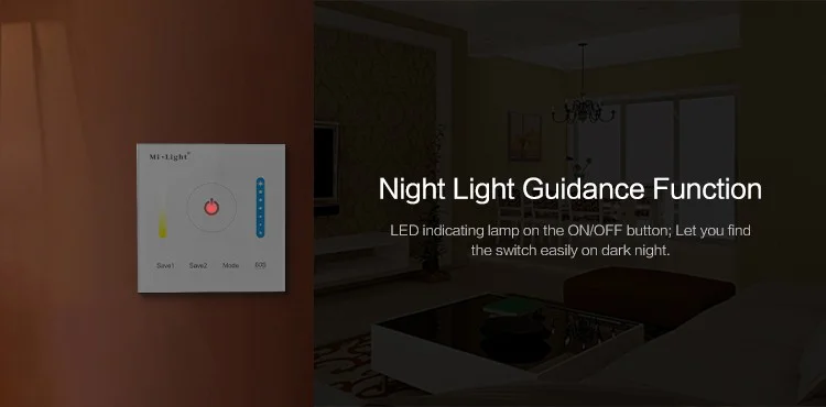 Mi light DC12V-24V P2 changeable led stripTouch panel controller