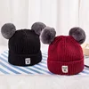 Trade Assurance Korean Custom Wool Cap Beanie Hat Warm Knitted Baby Kid Children Hat Winter