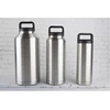 18oz 36oz 64oz vacuum insulated stainless steel straight water double wall beer sports bottle with lid straw